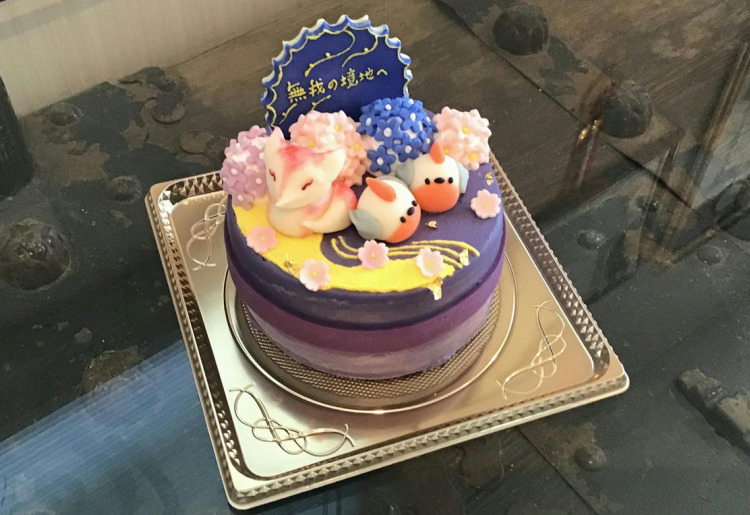デザインケーキ　チョコ人形　チョコクラフト