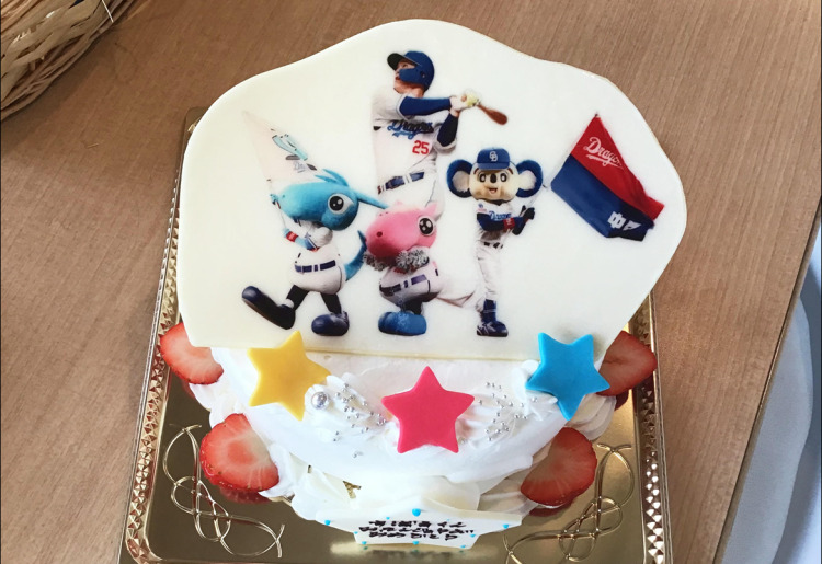 僕の中日ドラゴンズケーキ
