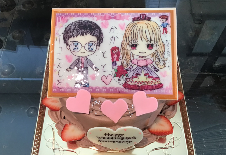  特別注文ケーキ写真