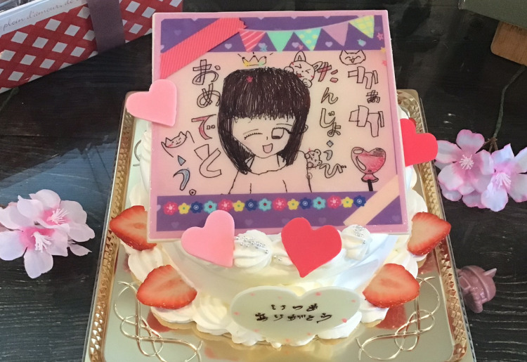  特別注文ケーキ写真