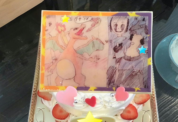  特別注文ケーキ写真